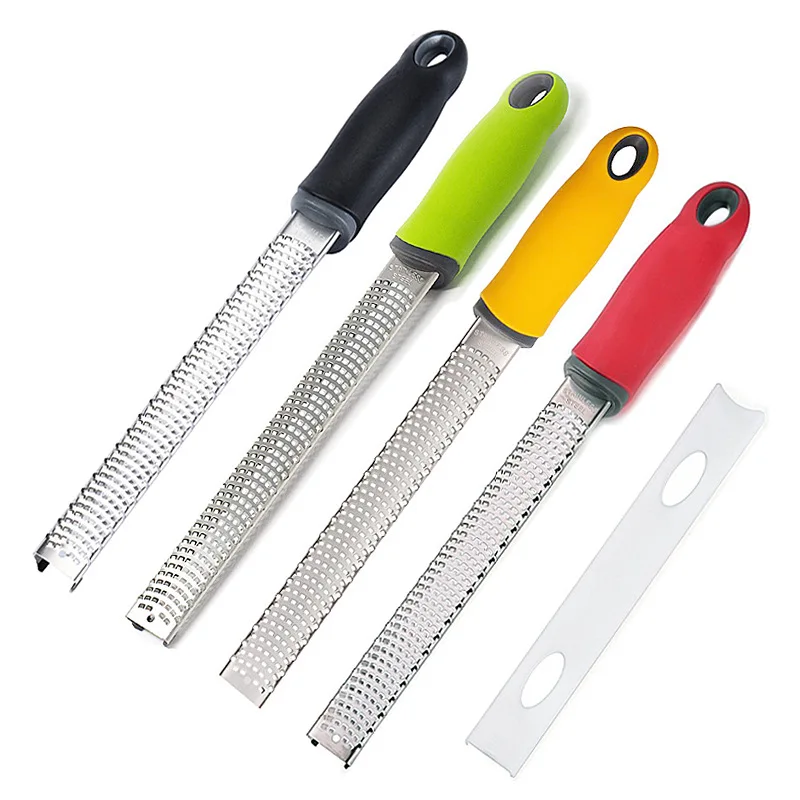 WH433 Lemon Zester Stainless Steel  Vegetable Grater Garlic  Chocolate Fruits Vegetables Ginger Grater Cheese Shredder