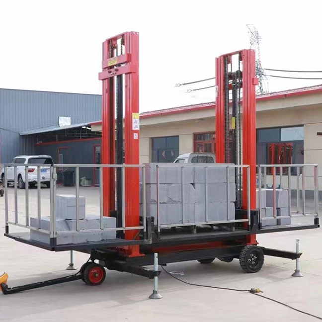 XuYang Aerial 4M 6M 8M Mobile Lifter Scaffolding Electric Hydraulic Scissor Lift