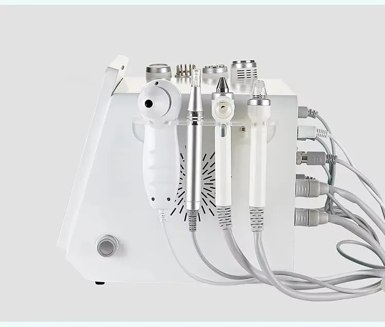 Auro Multifunctional 8 in 1 Small Bubble Water Microdermabrasion Hydrodermabrasion Facial Machine With Scalp and Hair Analyzer