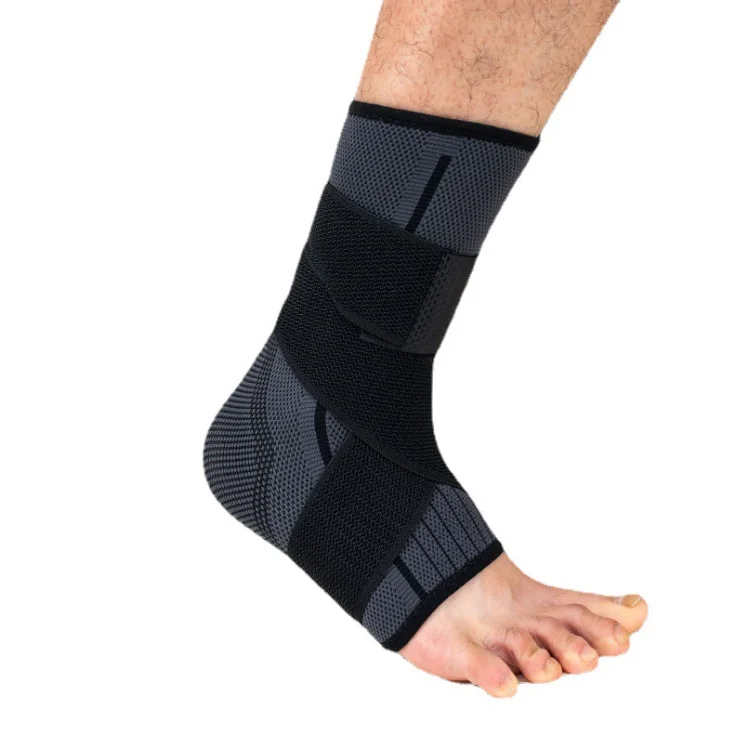 ProCircle Private Label Adjustable breathable compression ankle support brace for running walking