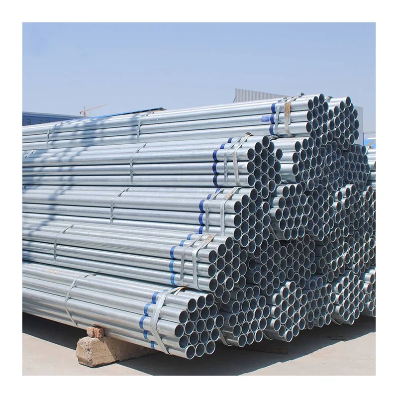 Wholesale SAE 1008 1010 1020 Hot Dip Galvanized Round Steel Pipe / GI Pipe Pre Galvanized Steel Pipe Galvanized Tube