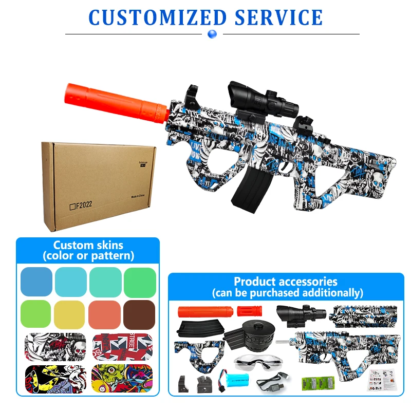 Gell blaster pistola M416 akm47 pistolas de gelsplatter