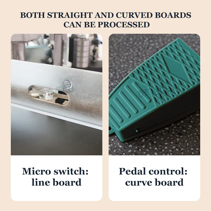 DTMACH kdt high speed small edge bander edgebander woodworking acrylic melamine plywood edge banding machine