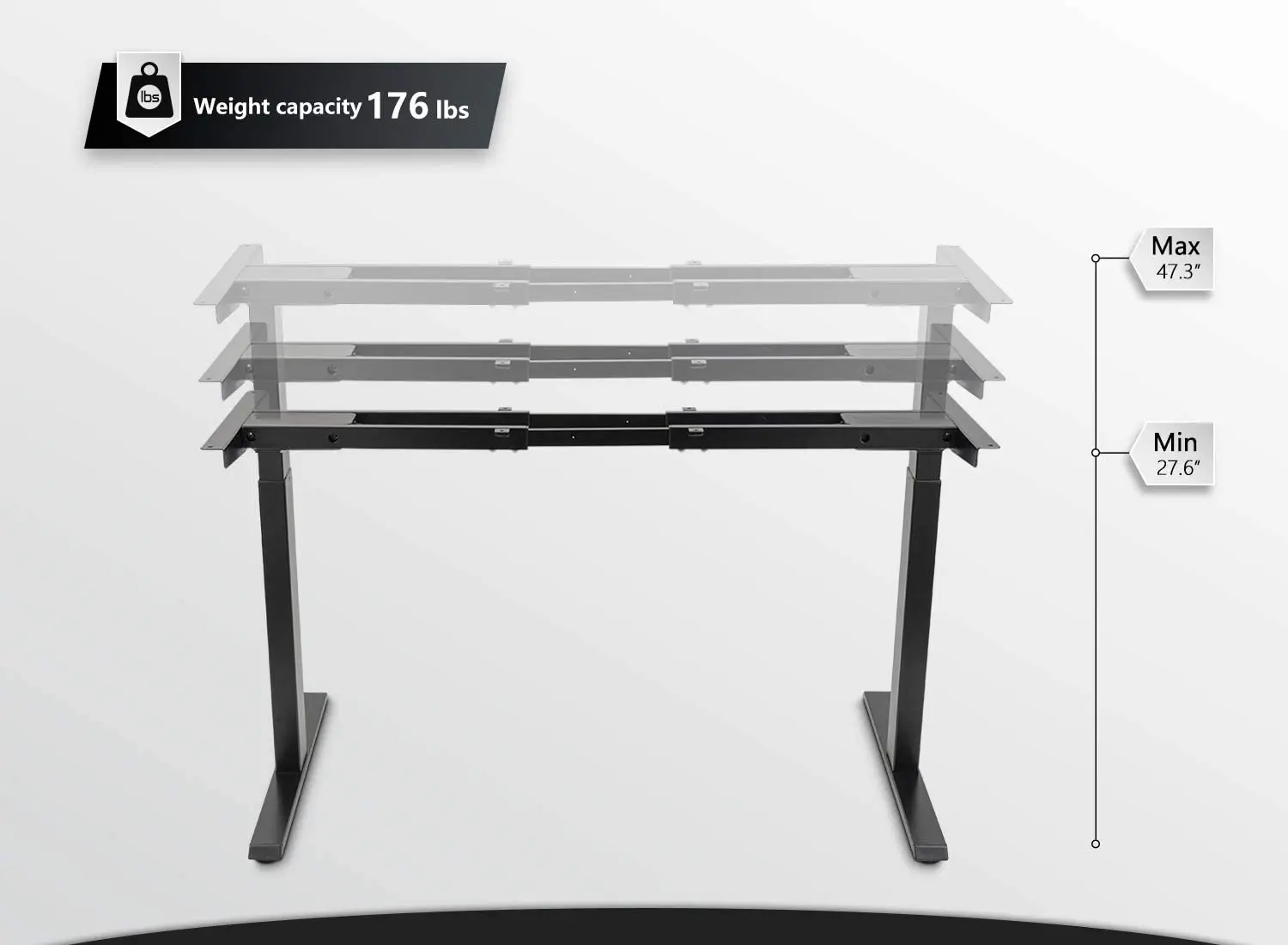 Motor Controller Electric Sit-stand Metal Desk Bases Height Adjustable Lifting Table Leg