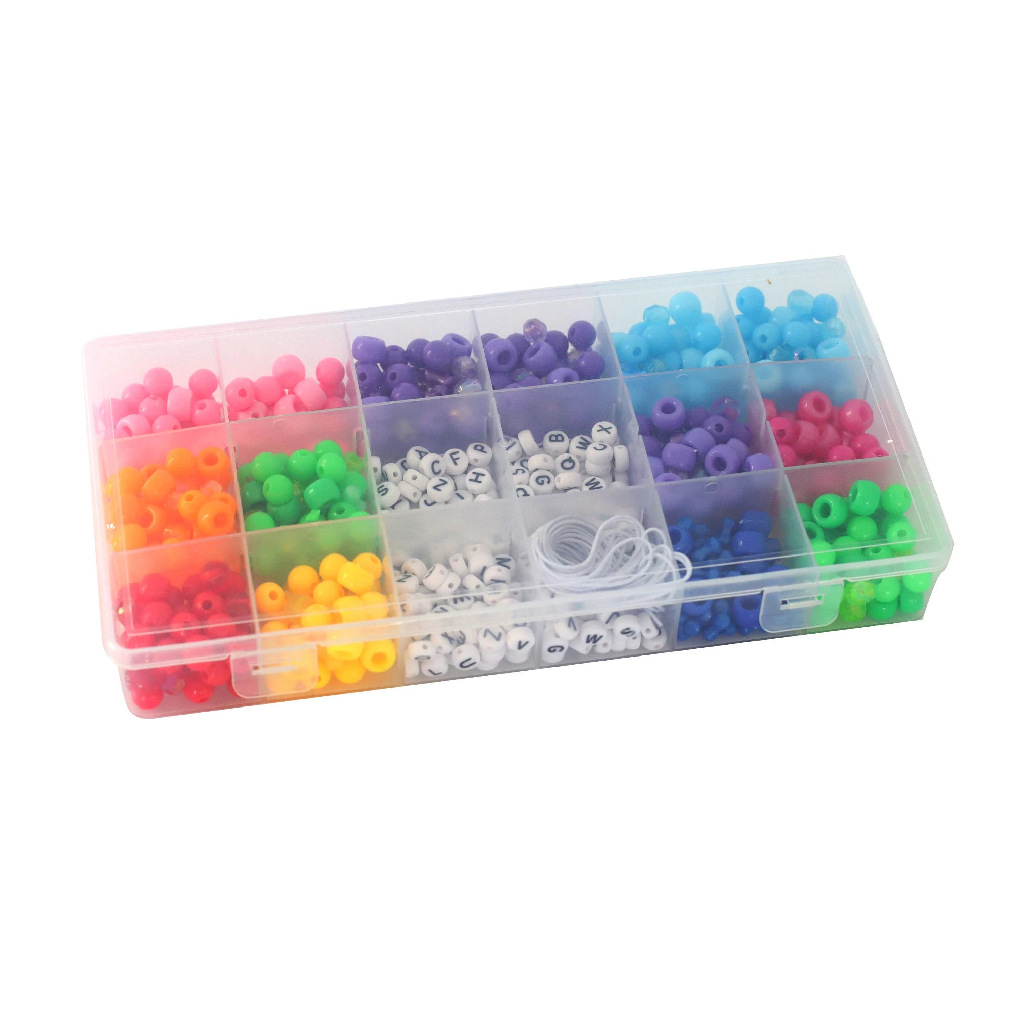 Creatistics Alphabet & Rainbow Beads - Box of 900