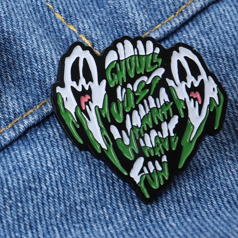 Lapel Pin Manufacturer Badge Metal Craft Wholesale Coin Brooch Custom Logo Enamel Pins Soft Hard Halloween Lapel Pin