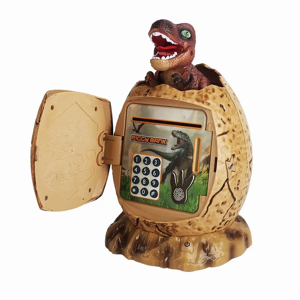 Gift Toy for Kids Code Piggy Banks Mini ATM Electronic Save Money Coin Bank Box for Children Password Lock Case Dinosaur