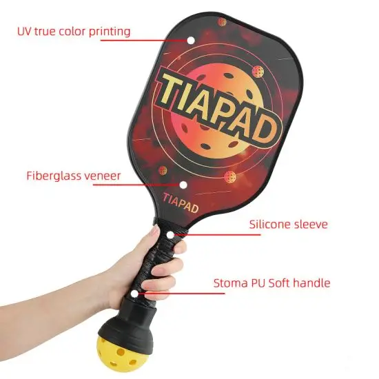Custom China Pickleball Paddles Carbon Fiber Wholesale Cover and