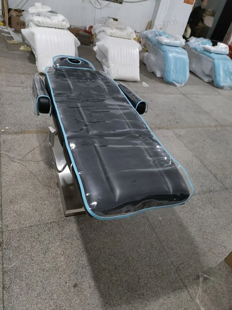 Luxury  medical clinic dental Spa facial bed Multifunctional Pedicure treatment  Electric Beauty Salon  Bed with plastic cover