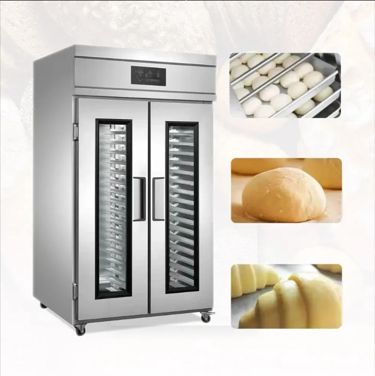 Hot Sale Double Door 36 New Type Commercial Dough Proofer Bread Dough Proofer prices for Bakery Processor