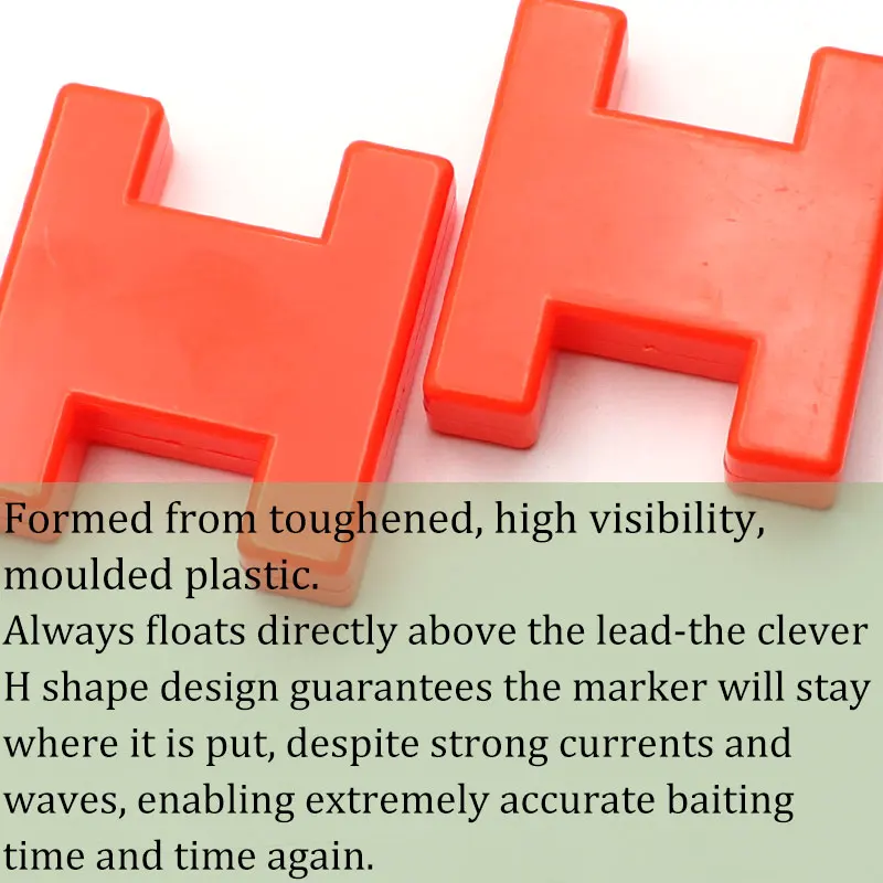 Carp Fishing Accessories Mini H BlocK Marker Float White  Fishing Line Equipment H Markers For Carp Fishing End Tackle