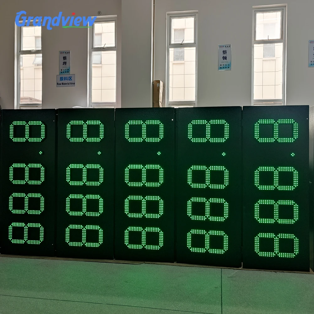 RF remote gas price sign control box led box light sign gas station led gas price