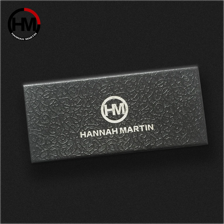 H1 Поставка со склада Черная бумажная коробка для упаковки часов марки Hannah