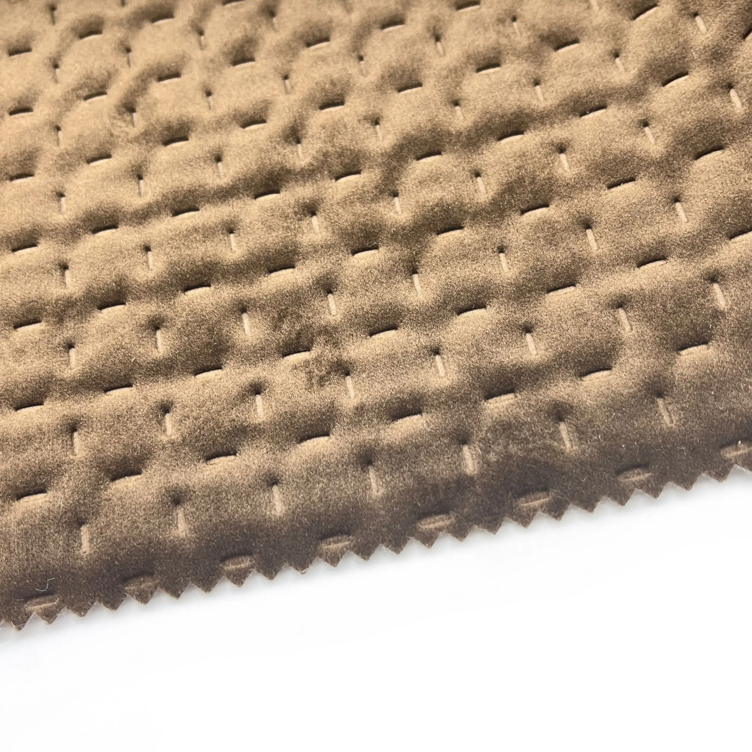 wholesale 100% polyester furniture home textile velvet fabric ultrasonic quilting fabric for sofa furniture