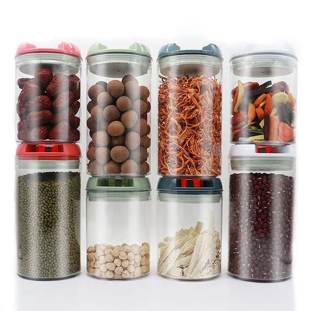 BPA Free Shatterproof 24 Pack Airtight Food Storage Container Set Vacuum Food Storage Containers Pizza Storage Container