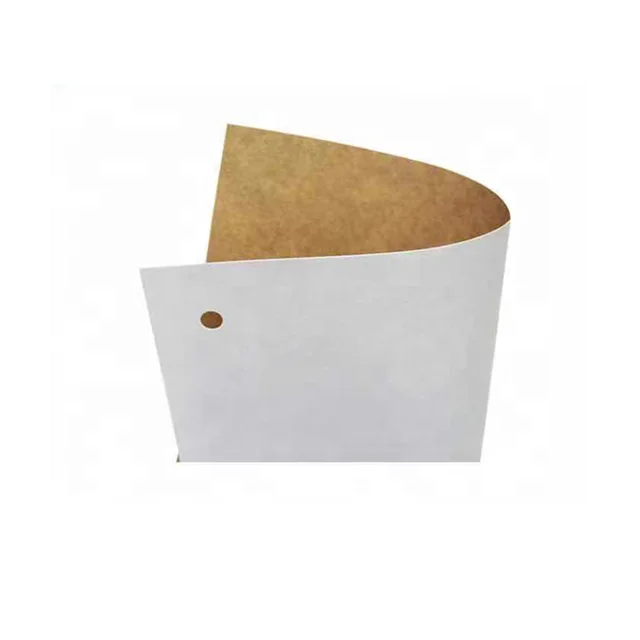 
whitetop coated kraft testliner 200gsm duplex board grey back carton paper board 
