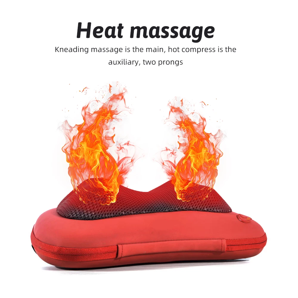 Wireless Electric Neck Massager Neck Shoulder Massager for Neck Back Body Massager with Heating
