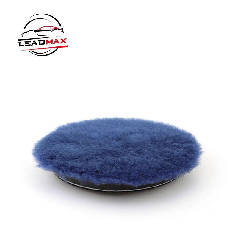 Quality 100%  5 Inch wool polishing pad/wool buffing pad for Car Beauty