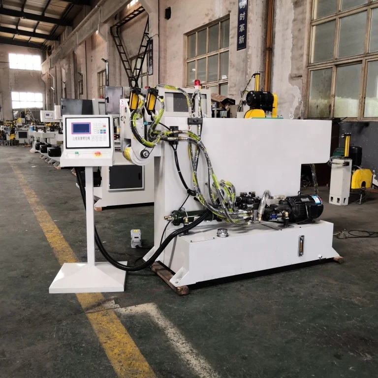 Вертикальный Полуавтоматический гидравлический гибочный станок DW38NC для труб, гибочный станок для арматуры, гибочный станок с U-образным болтом