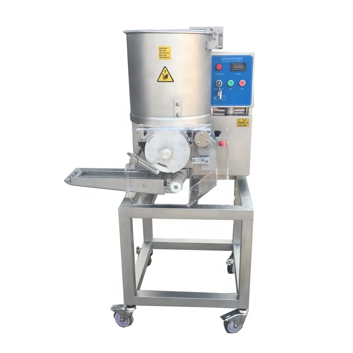 Fast food restaurant equipment mini burger patty making machine
