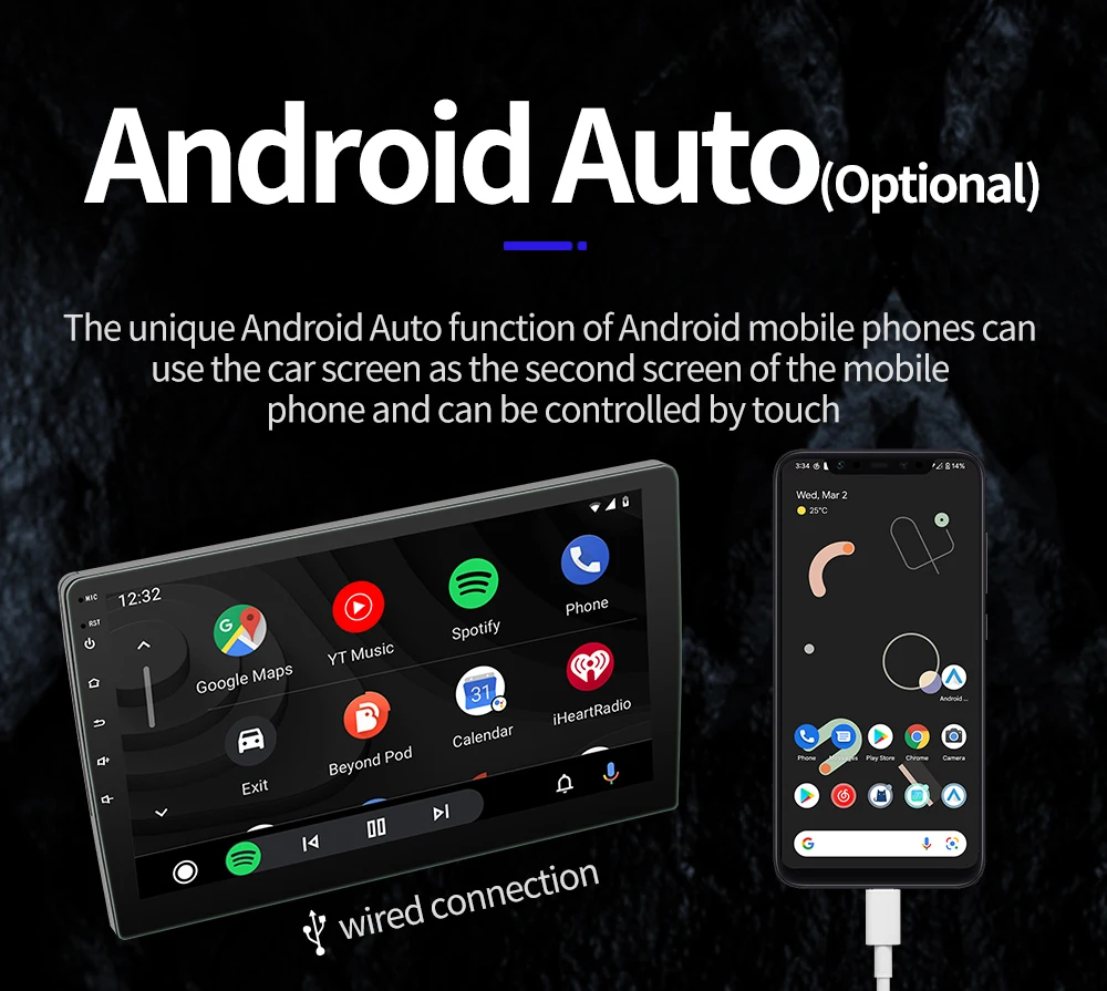 BQCC Android 13 2 Din IPS автомобильный мультимедийный плеер для GMC Yukon Chevrolet Chevy Tahoe пригородный Sierra Acadia Multimedia 4G