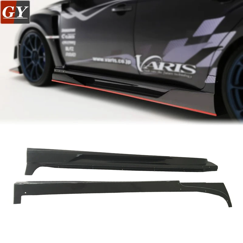 Стекловолоконные боковые юбки VRS ULTIMATE 16VER W. Воздушный кожух для SUBARU 07-14 GR # GV (GRB GVB) WRX STI