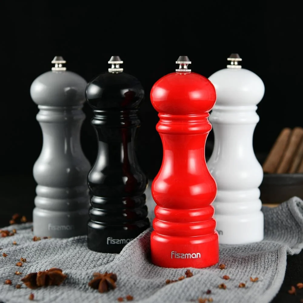 Fissman Manual Pepper Mills Salt Mill with Adjustable Ceramic Grinder-Kitchen Tools