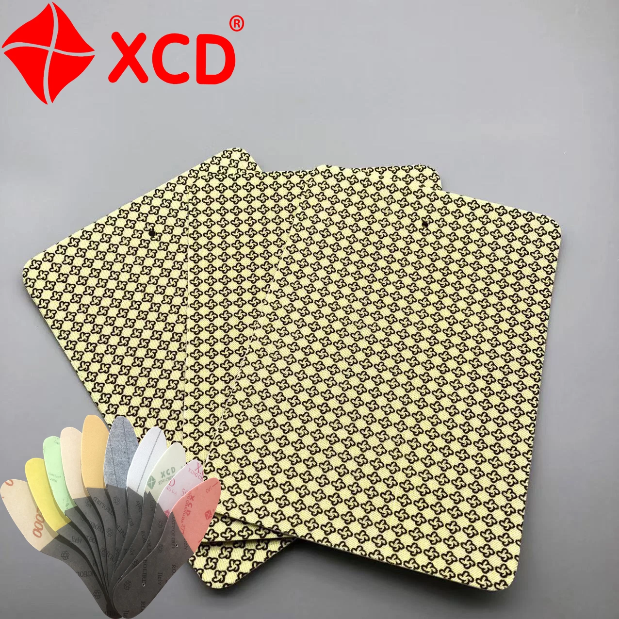 China Top Quality and Factory Price Non Woven Insole Board with printing for shoes making