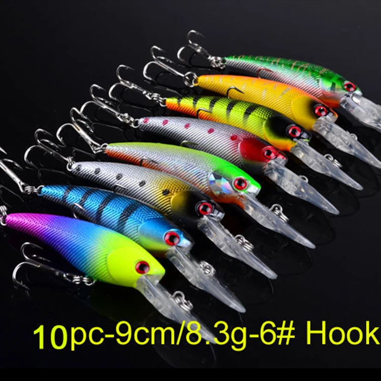 Фабрика 20 шт мульти Спецификация рыбалки Minnow приманки рыболовные снасти
