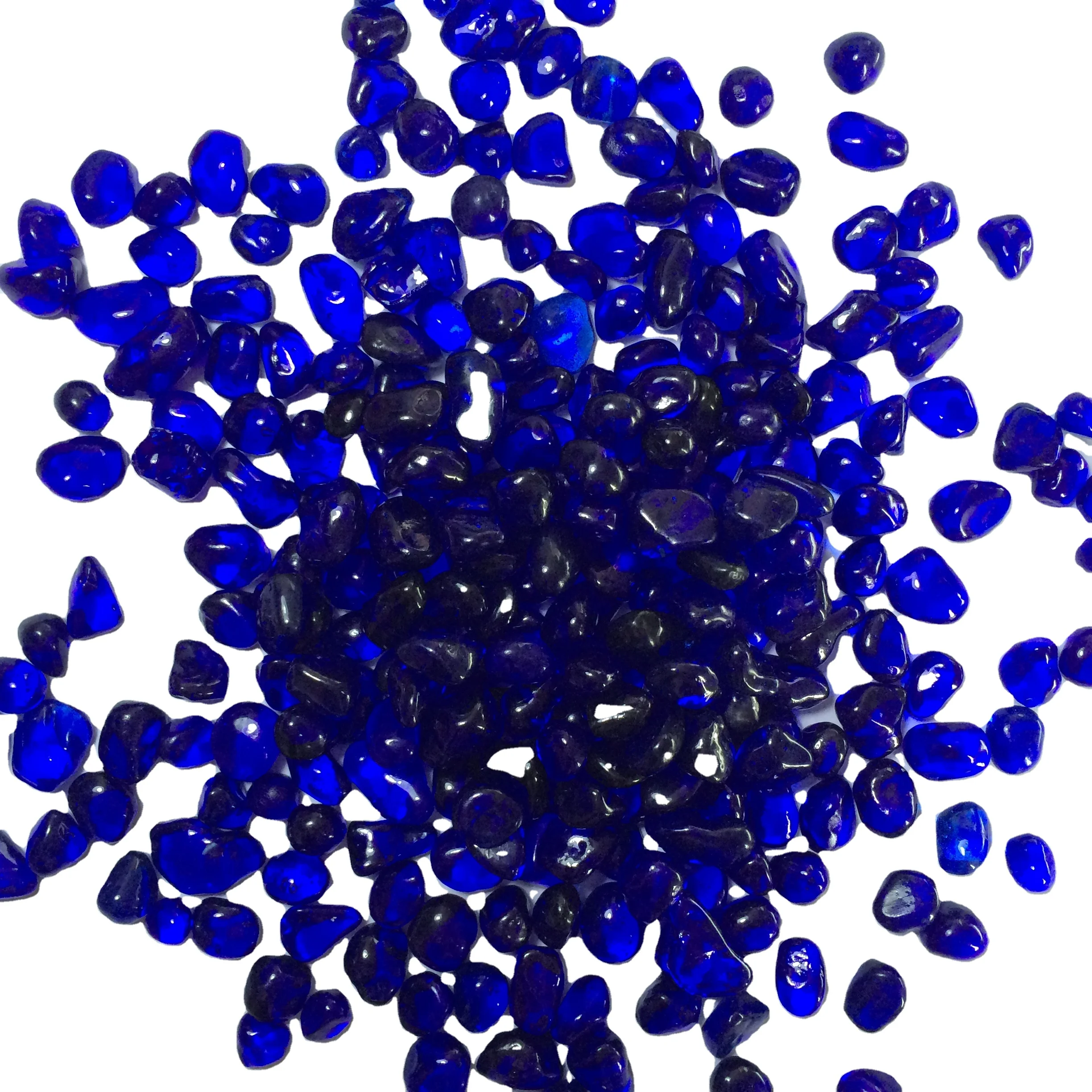 Colored Glass Pebbles in Pool Interiors Colorful Glass Beads For Wall