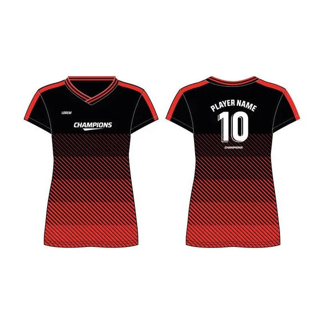 Top quality cool design volleyball uniform jersey volleyball shirt