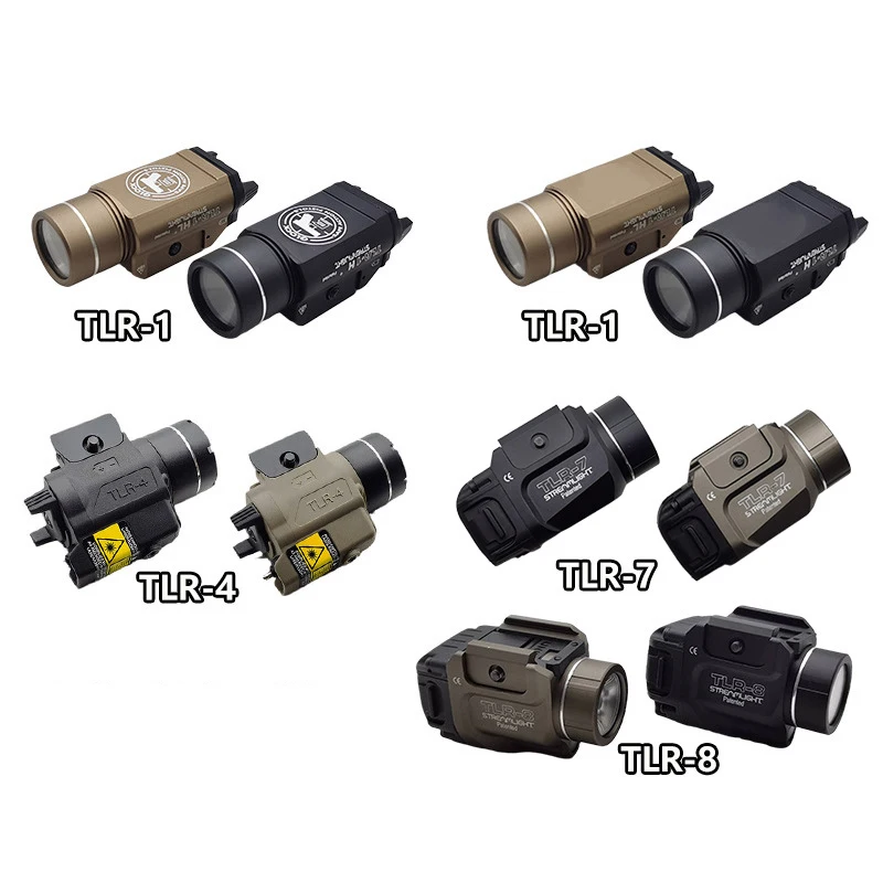 High Lumens Tactical Outdoor Adjustable Mount LED Light Laser Flashlight