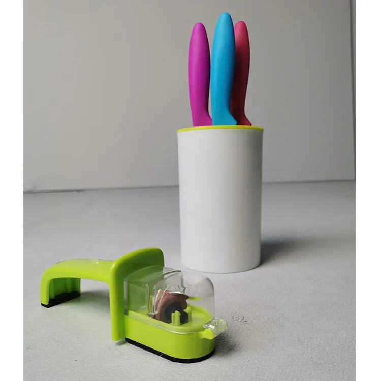 Набор ножей из нержавеющей стали с держателем для ножей