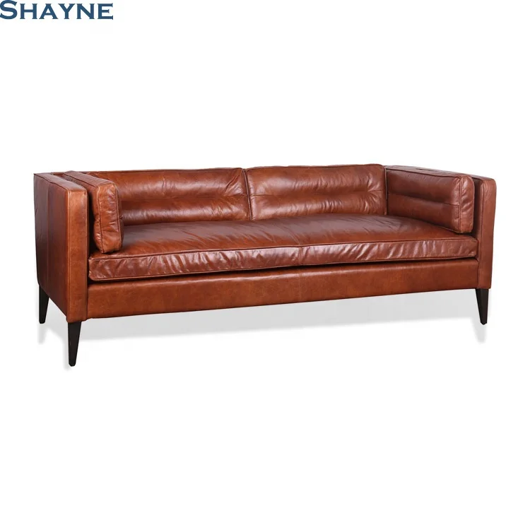 High Point Exhibitor OEM for well-known brands SHAYNE FURNITURE Wooden hotel sofas recliner leather sofa loveseat recliner set