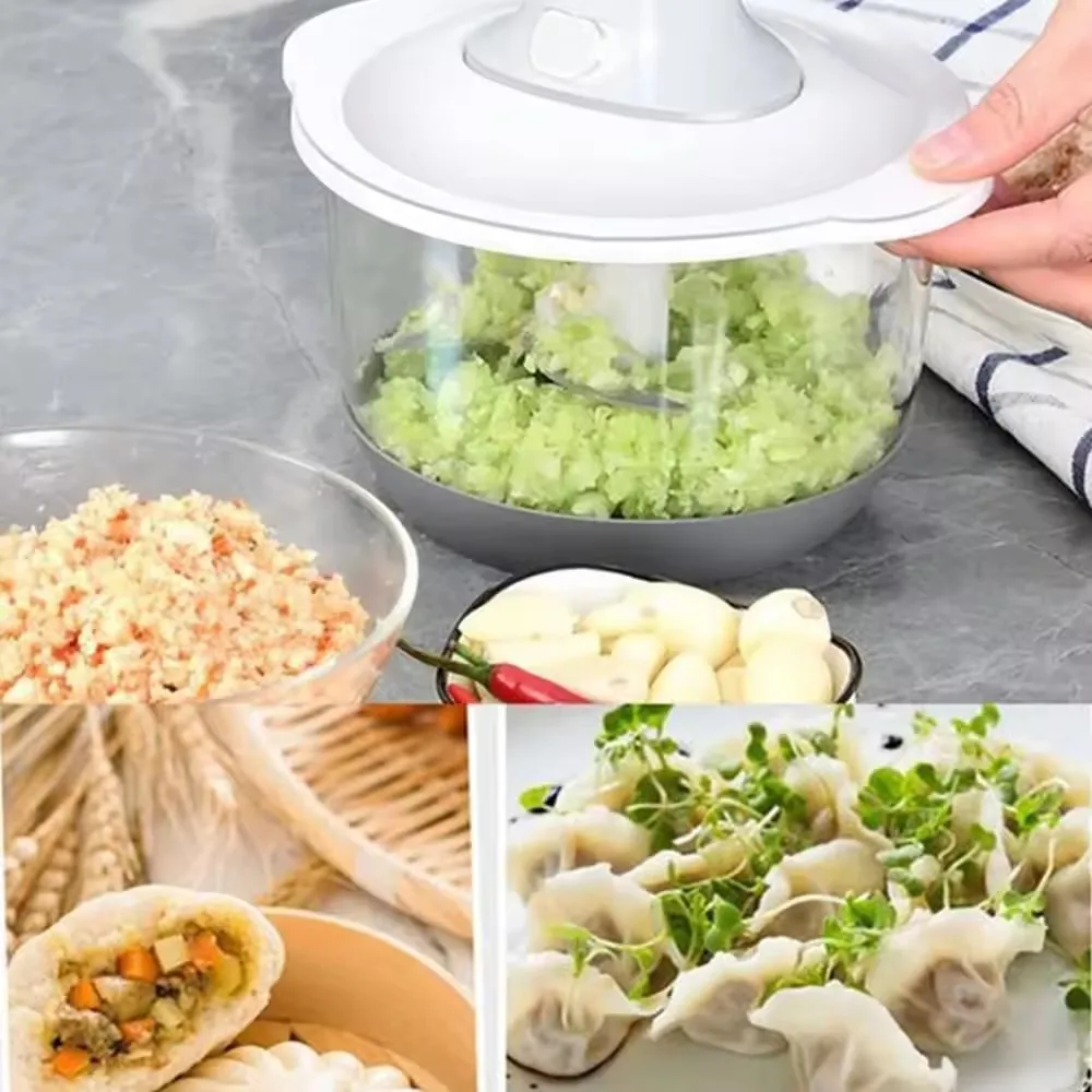 Hand Press Portable Hand Held  Hand Food  Magic Shredder Garlic Herb Vegetable Meat Blender Food