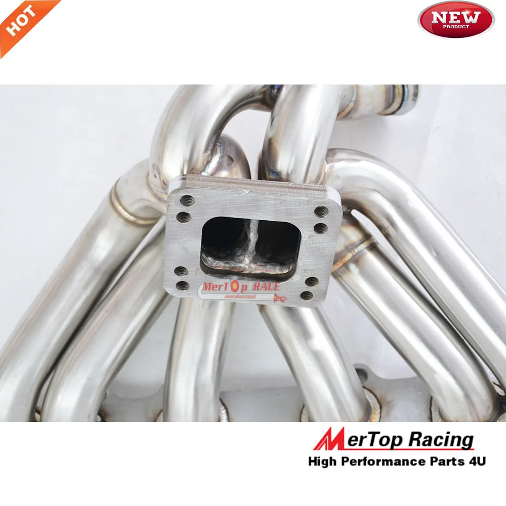  Выпускной коллектор Mertop race из нержавеющей стали 3 мм для 1JZGTE VVTI с T3/T4 tur *