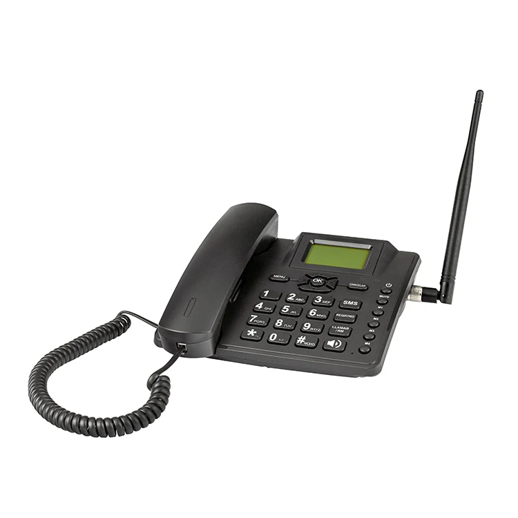 FM-радио с двумя sim-картами 850/900/1800/1900MHz gsm Настольный беспроводной телефон