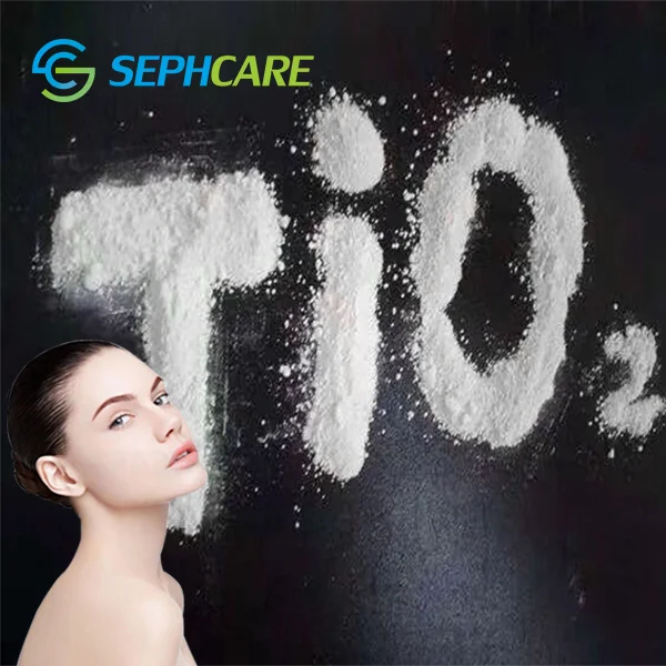 Sephcare wholesale cosmetic raw materials white filler treated titanium dioxide