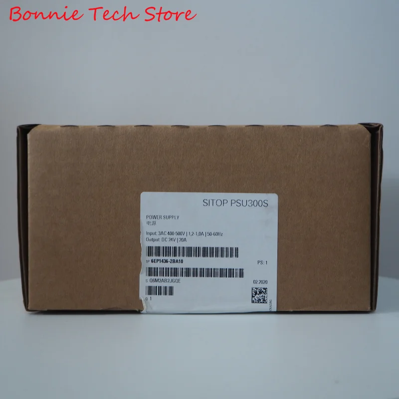 6EP1436-2BA10 for SIEMENS SITOP PSU300S 20 A stabilized power supply input: 400-500 V 3 AC output: 24 V DC/20 A