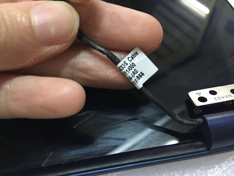 14-дюймовые полные запчасти uper для ноутбука Asus ZenBook 14 UX433F ux433, ЖК-панель