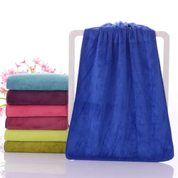 Water Absorbent Plain Drying Ultra Fine Microfiber Towel For Hair Salon
