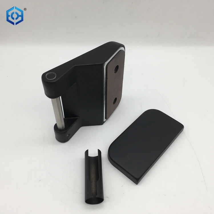 Germany Style Black Solid Stainless Steel Glass Door Hinges