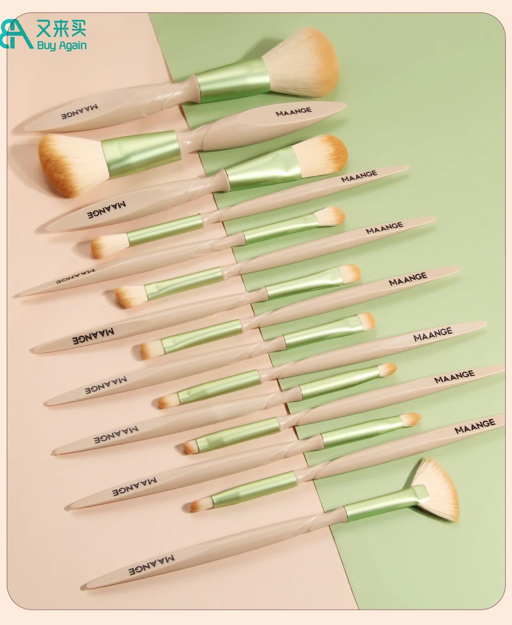 Buy Again Wholesale make up brushes synthetic makeup brushes makeup brush set with logo