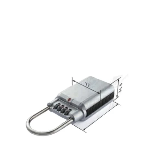 TSA Key Code Lock Stainless Steel and Durable Zinc Plated Briefcase Lock for Bag Parts & Accessories Packing