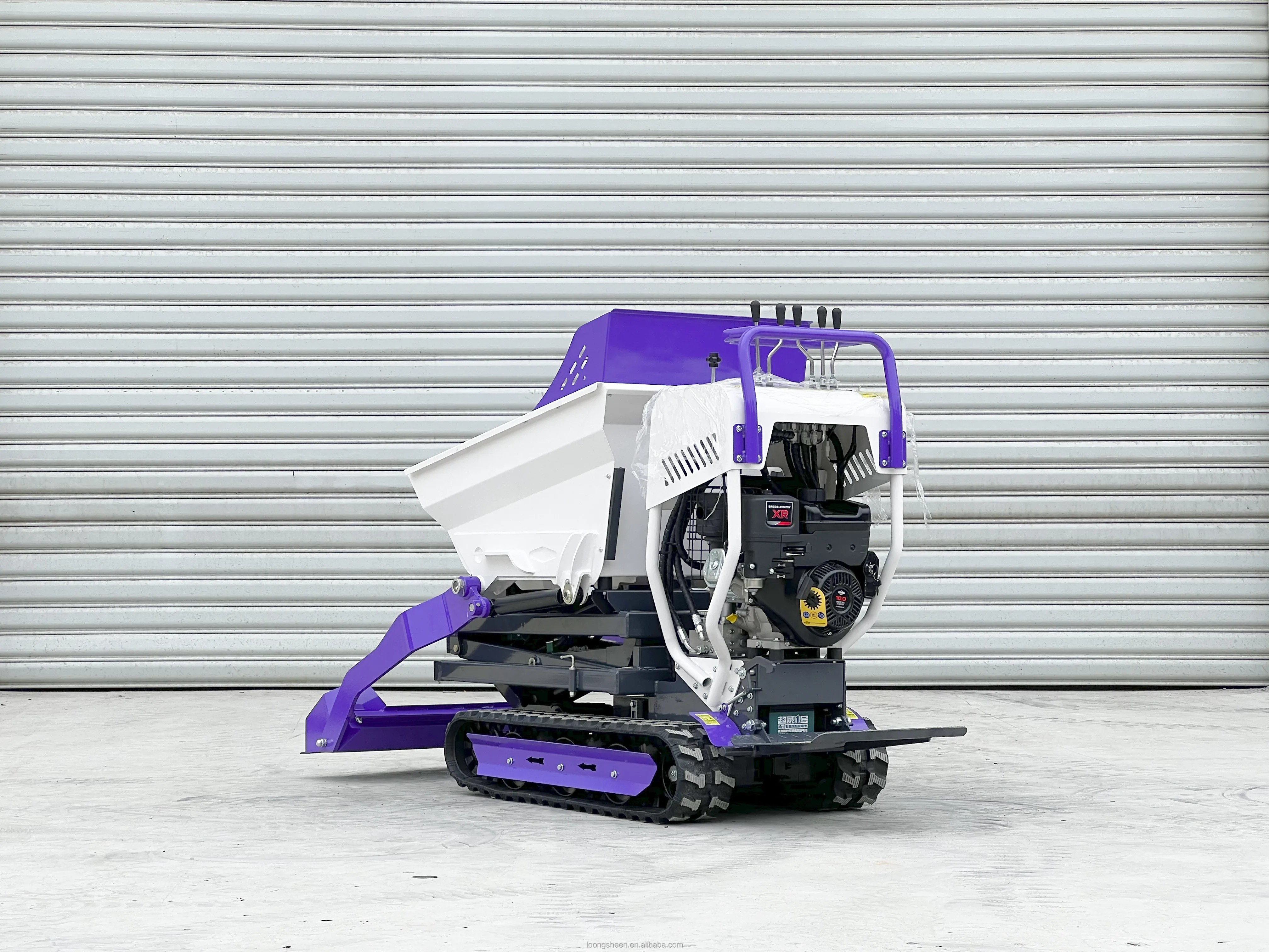 500kg 800kg Farm Crawler Dumper Hydraulic Mini Loader Sale Best Mini Dumper Loader Low Price