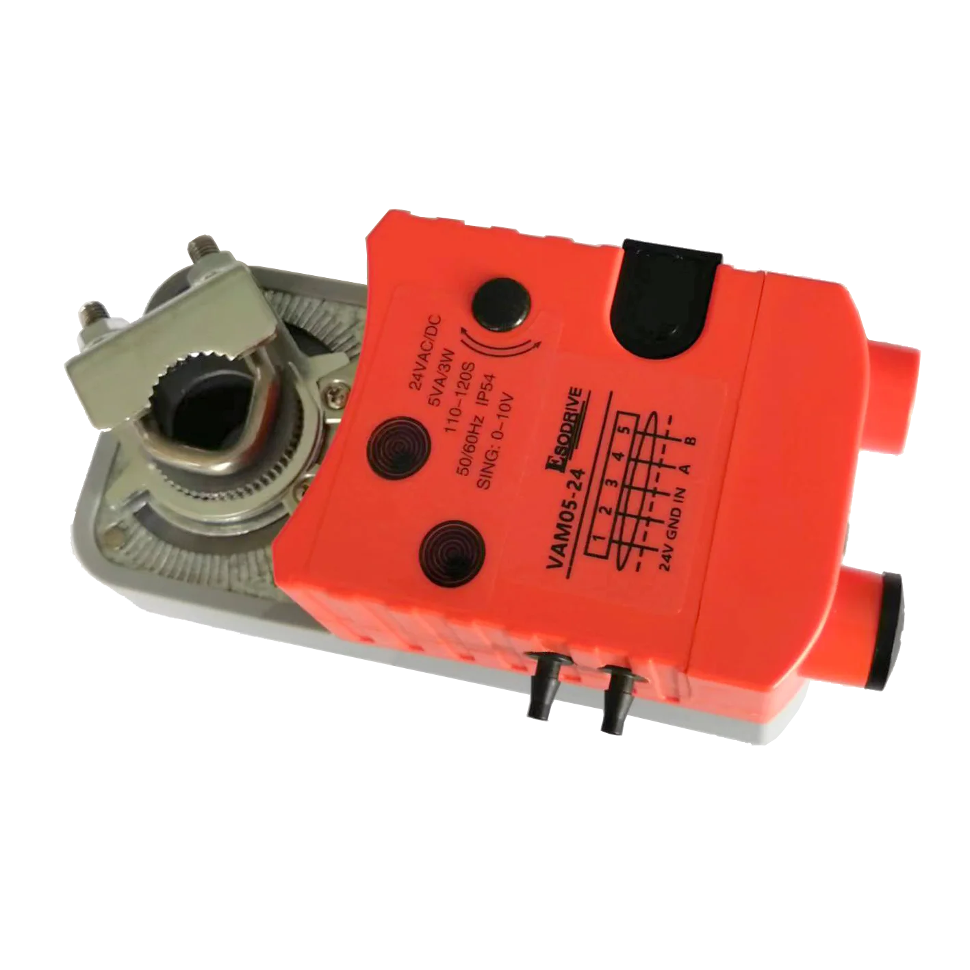 VAV 5NM Damper Actuator Integrated Air Velocity Sensor with ModBus Communication