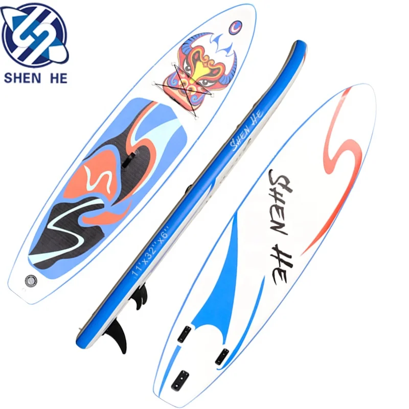 Softboard Hot Sale Stand Up Paddel Board Focus Sup Surfboard  For Adults And Kids Inflatable Paddle Board With Window