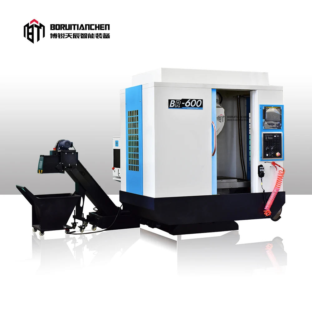 High speed and precision BR-600 drilling and tapping automatic machine tapping center cnc 3 axis vertical machining center sale