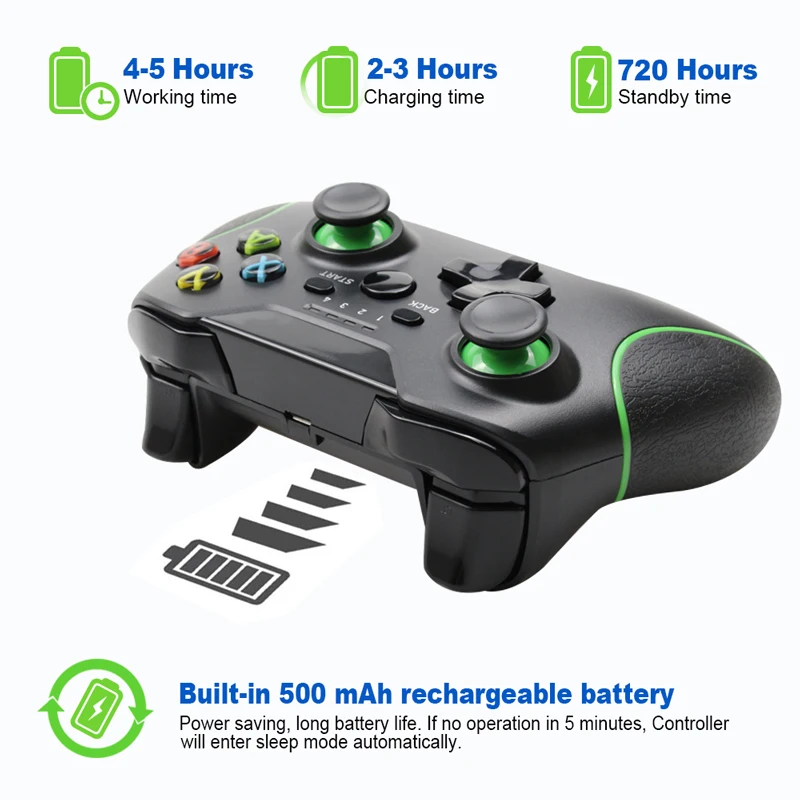  Аксессуары для видеоигр джойстик 2 4G геймпад беспроводной контроллер Xbox One