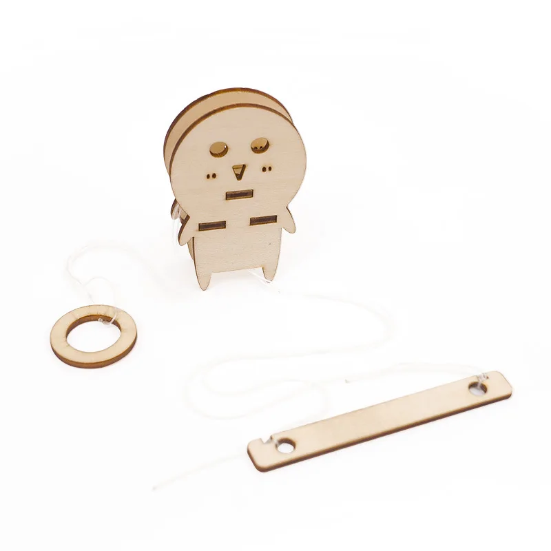 STEM Toys Educational Wood Puzzle Set Assembly Montessori Wooden Science Solar Car